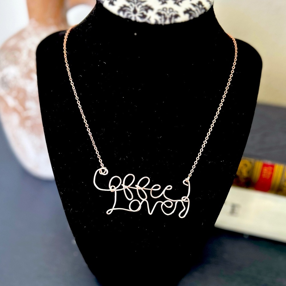 Coffee Lover Necklace